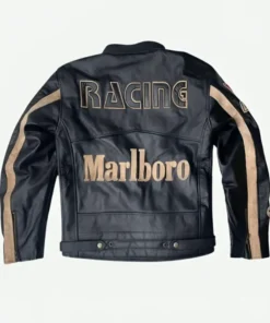 Vintage Marlboro Motorcycle Jacket Back