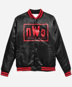 WWE Black NWO Jacket Red