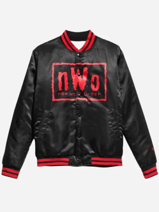 WWE Black NWO Jacket Red