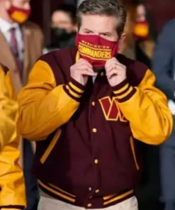 Washington Commanders Letterman Jacket