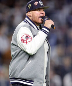2024 Yankees Wool Grey Jacket