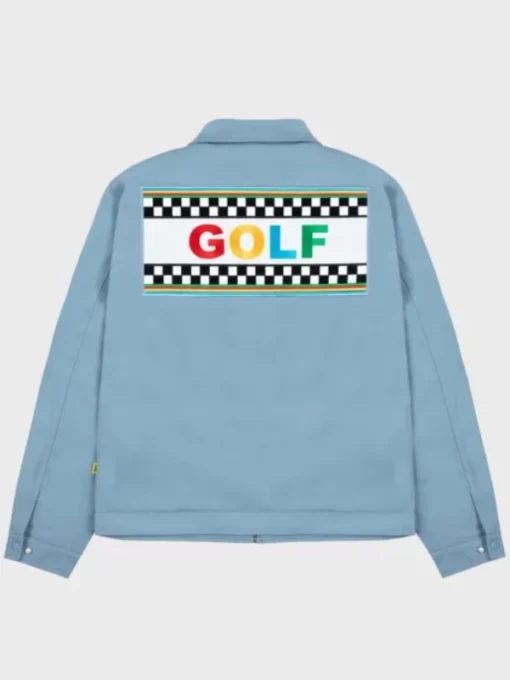 44 x Golf Wang Blue Rally Work Jacket