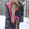 A European Christmas Caprice Bourret Coat