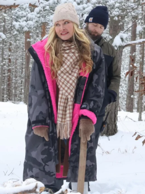 A European Christmas Caprice Bourret Coat