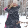 A European Christmas Ivy Allen Camo Coat