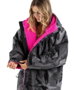 A European Christmas Ivy Allen Caprice Bourret Camo Coat