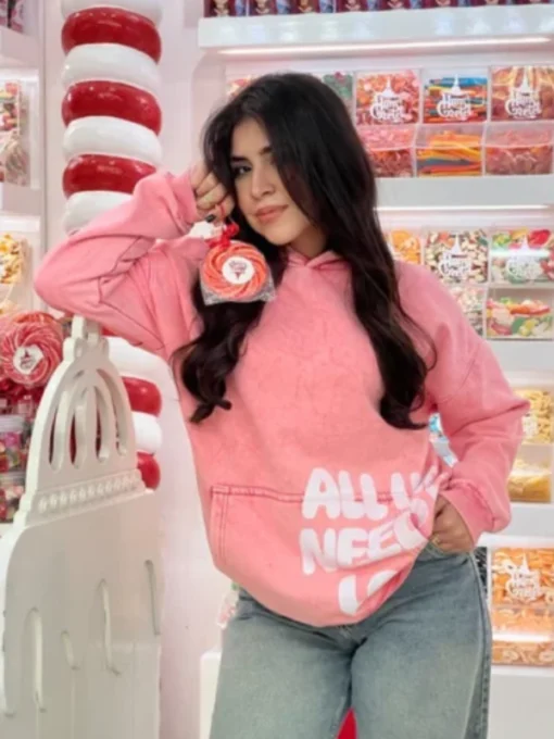 All We Need Is Love Pullover Hoodie