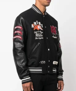 Amiri Varsity Jacket Black
