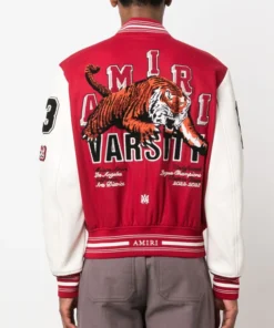 Amiri Varsity Jacket Red