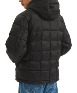 Arsenal Holloway Social Club Black Puffer Jacket