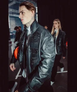 BRABUS x Jeff Hamilton Leather Jacket