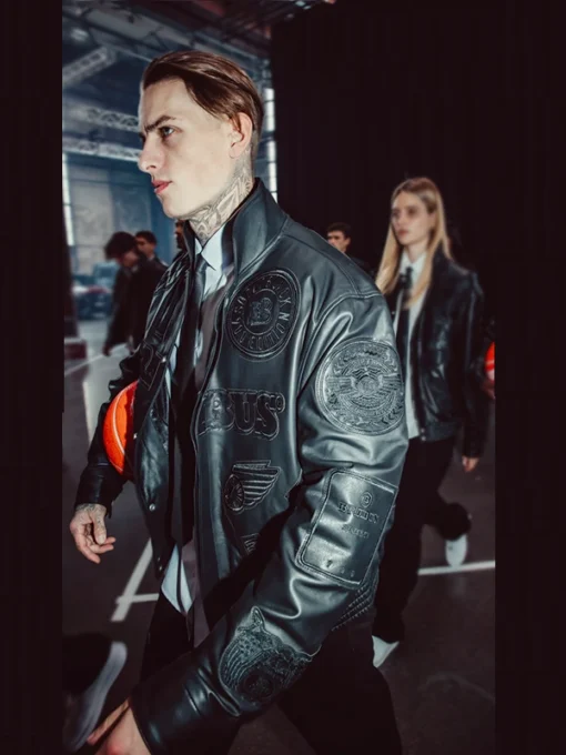 BRABUS x Jeff Hamilton Leather Jacket