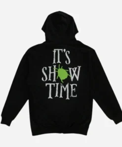 Beetlejuice Its Showtime Striped Hoodie Back