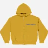 Billie Eilish Yellow Tour Zip Hoodie