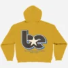 Billie Eilish Yellow Tour Zip Hoodie Back