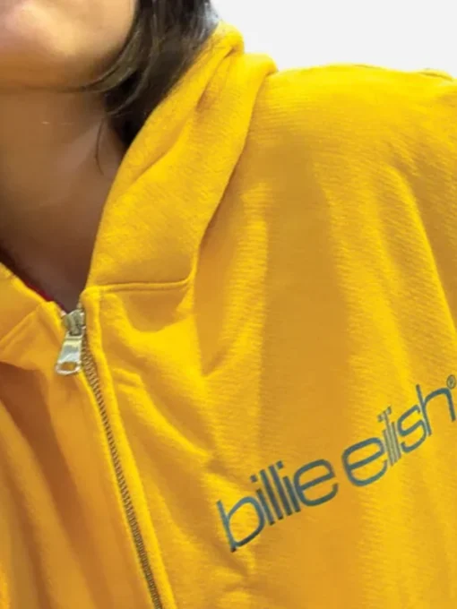 Billie Yellow Tour Zip Hoodie