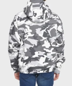 Camo White Hoodie