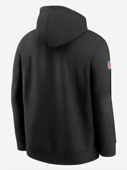 Carolina Panthers Crucial Catch Hoodie Back