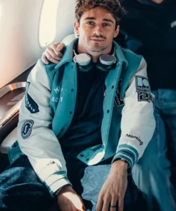 Charles Leclerc Miracle Academy Varsity Jacket