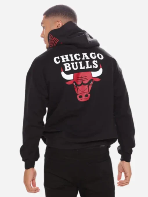 Chicago Bulls Hoodie Back