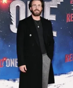 Chris Evans Red One Premier Black Coat