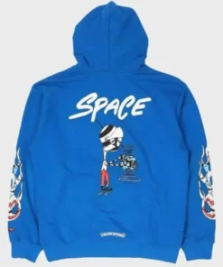 Chrome Hearts Matty Boy Blue Hoodie Back