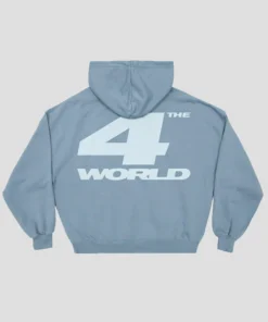 Cold Culture 4 The World Hoodie Shady Blue