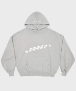 Cold Culture Stars Pullover Hoodie Grey