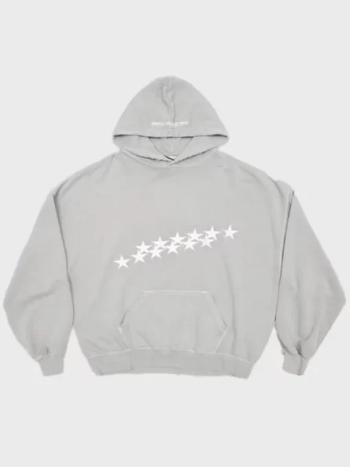 Cold Culture Stars Pullover Hoodie Grey