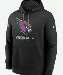 Crucial Catch Arizona Cardinals Hoodie Front