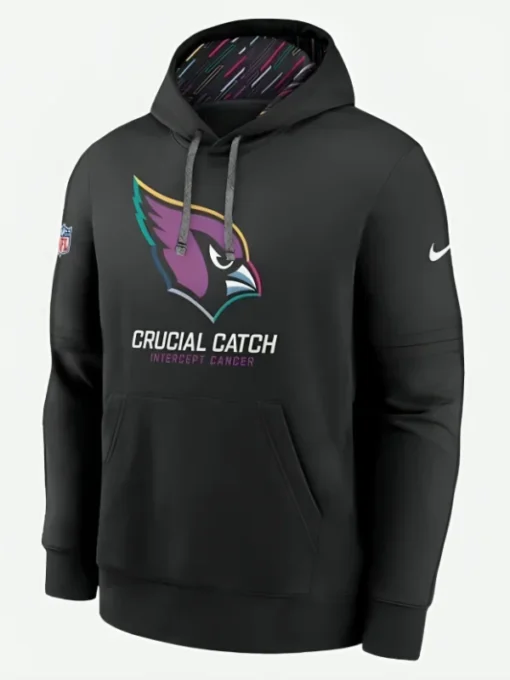 Crucial Catch Arizona Cardinals Hoodie Front