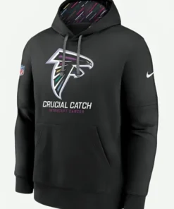 Crucial Catch Atlanta Falcons Hoodie Front