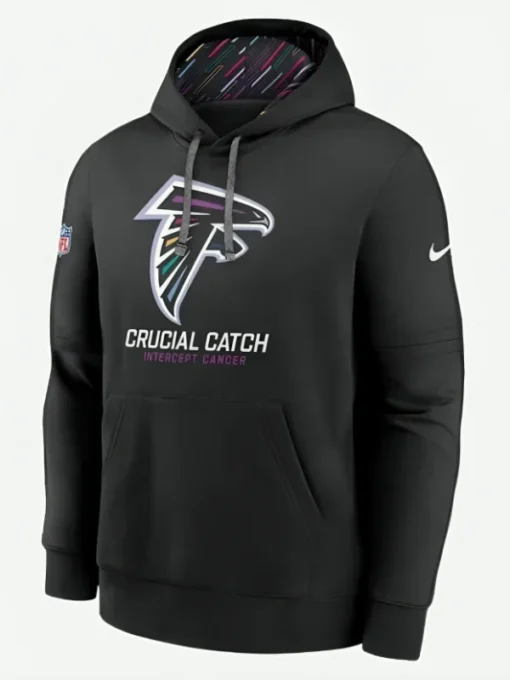 Crucial Catch Atlanta Falcons Hoodie Front