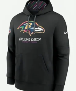 Crucial Catch Baltimore Ravens Hoodie Front