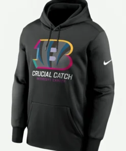 Crucial Catch Cincinnati Bengals Hoodie Front