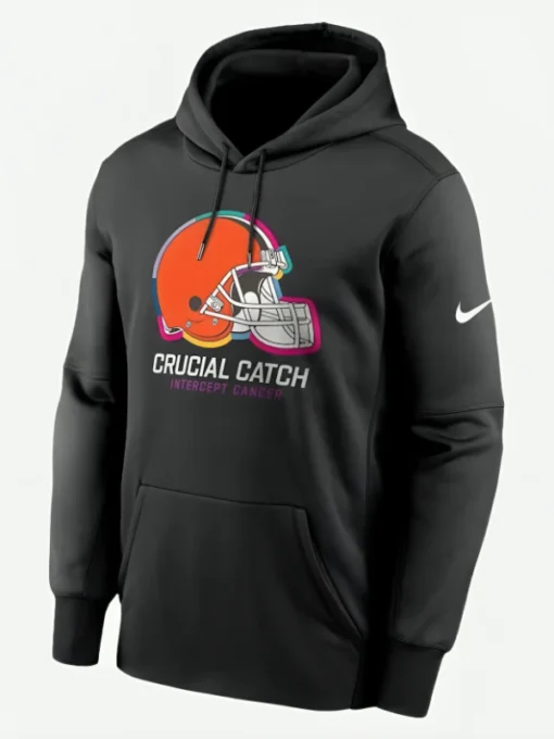 Crucial Catch Cleveland Browns Hoodie Front