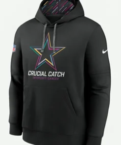 Crucial Catch Dallas Cowboys Hoodie Front