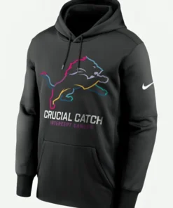 Crucial Catch Detroit Lions Hoodie Front