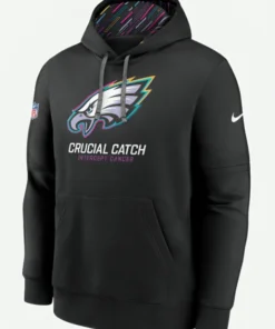 Crucial Catch Philadelphia Eagles Hoodie Front