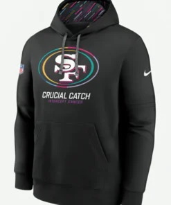 Crucial Catch San Francisco 49ers Hoodie Front