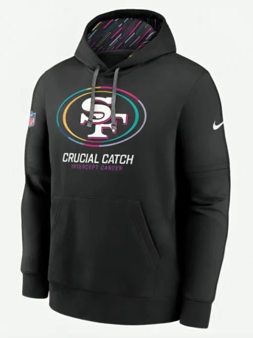 Crucial Catch San Francisco 49ers Hoodie Front