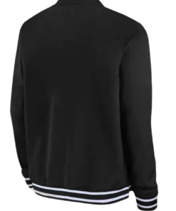 Dave Roberts Los Angeles Dodgers Bomber Black Jacket