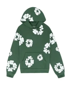 Denim Tears x Green Offset Wreath Hoodie