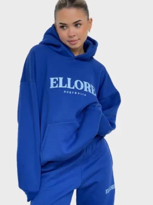 Ellore Blue Hoodie