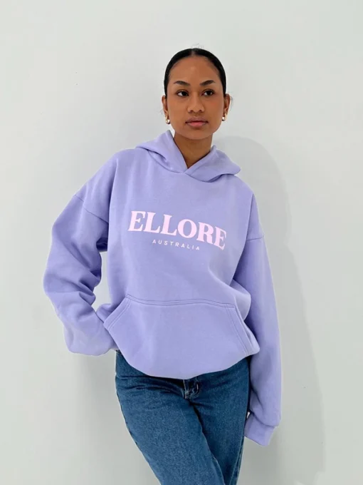 Ellore Purple Hoodie