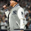 Fat Joe 2024 Yankees Wool Grey Jacket