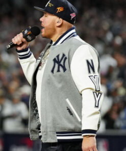 Fat Joe 2024 Yankees Wool Grey Jacket