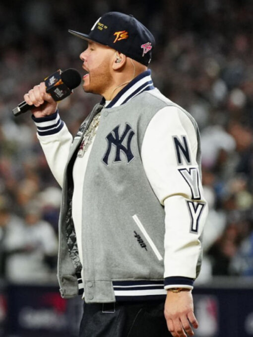 Fat Joe 2024 Yankees Wool Grey Jacket