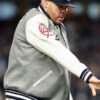 Fat Joe Yankees Wool Grey Jacket