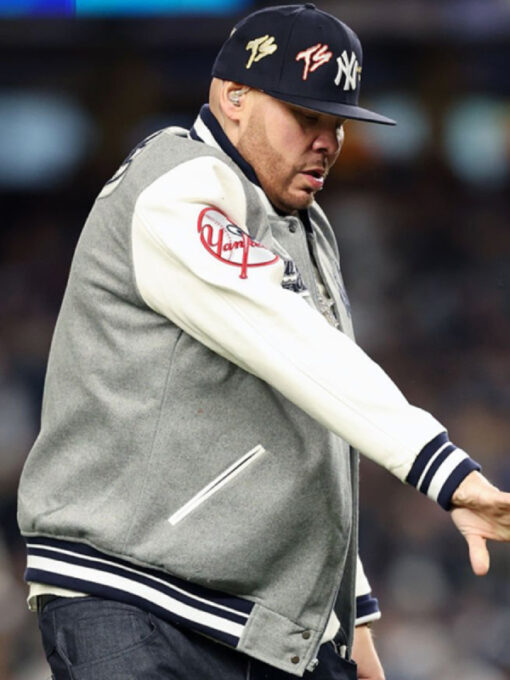 Fat Joe Yankees Wool Grey Jacket